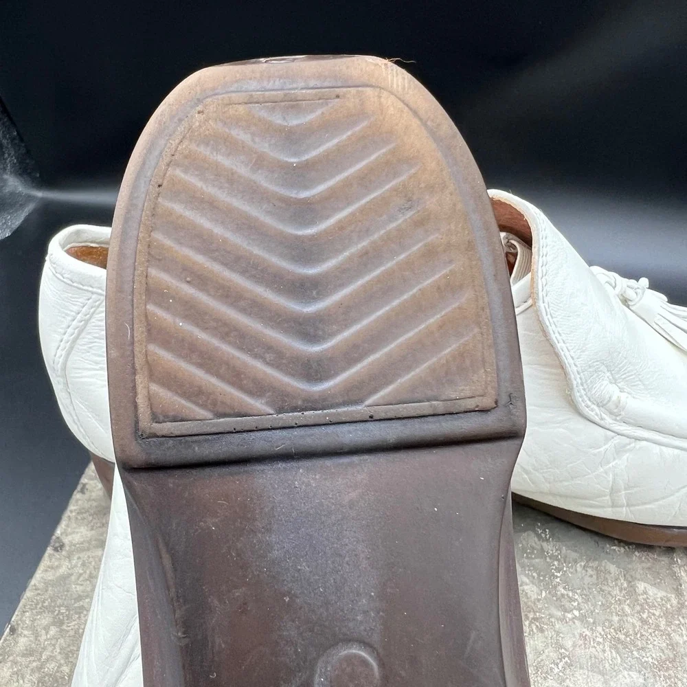 Bally of Switzerland Loafers Mens Size 10.5 M Vintage Moc Toe Shoes